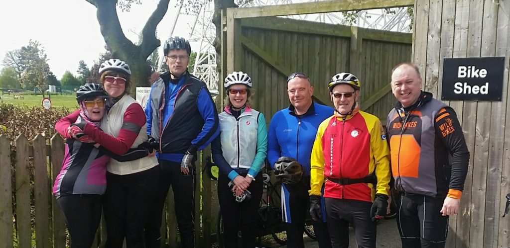 Social group at Jodrell Bank (Apr '17)