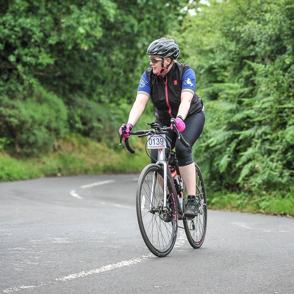 Kirsty at Bike Chester 2017