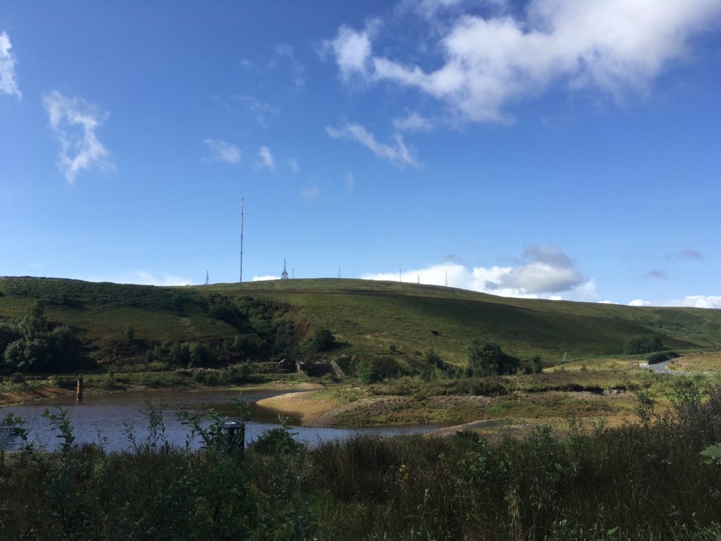 Club ride of Winter Hill with fantastic views