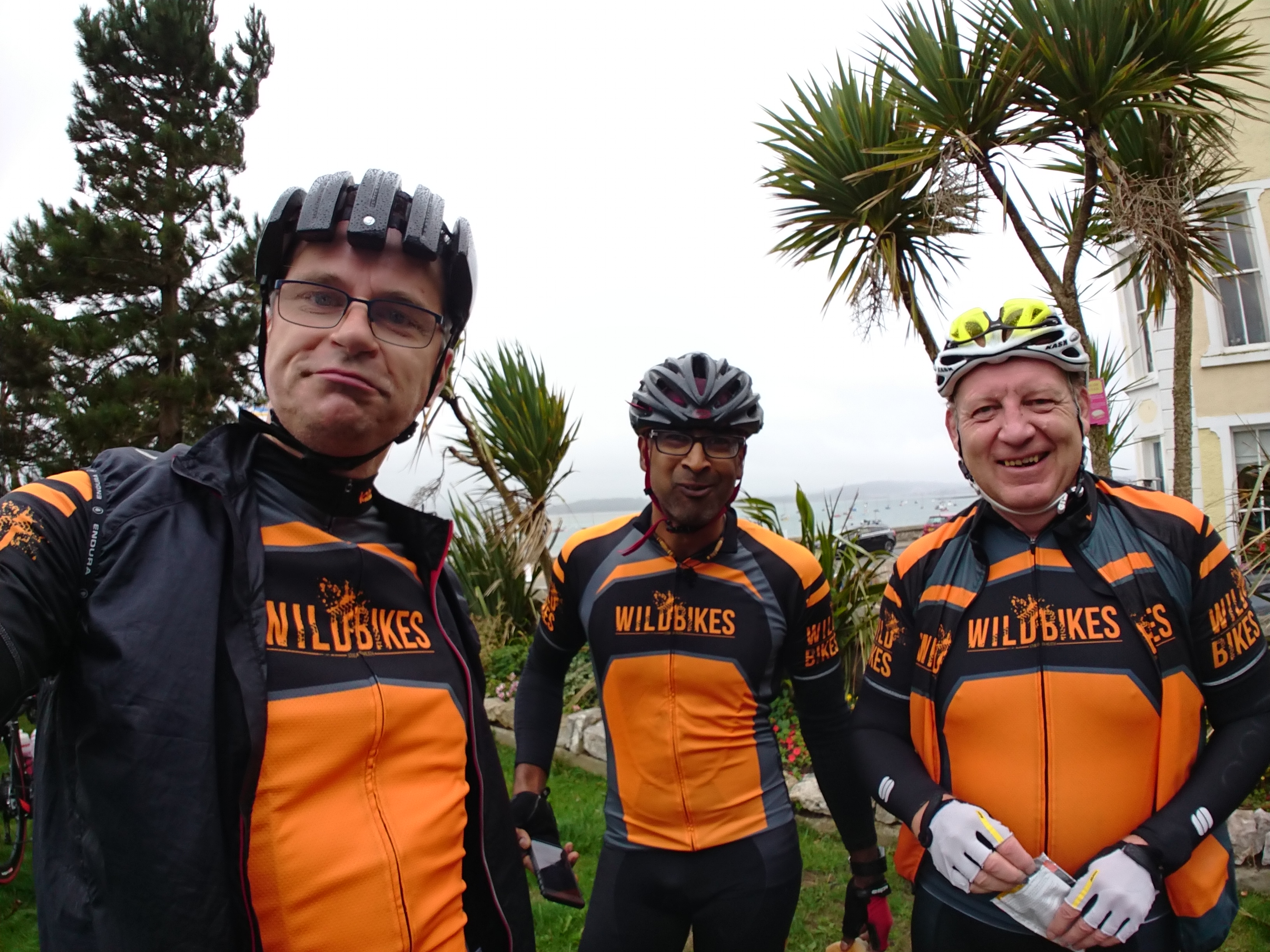 A brief sighting of all three Wild Bikers on the Tour de Mon sportive!